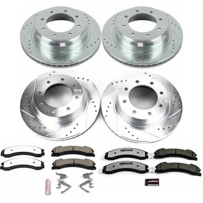 Power Stop Z36 Severe-Duty Truck & Tow Front And Rear Brake Kit - K6519-36