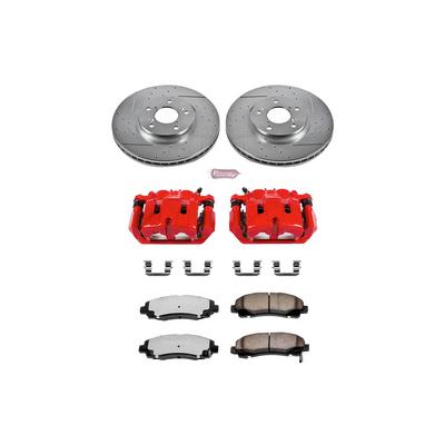Power Stop Z36 Extreme Performance Truck & Tow Front Brake Kit With Calipers - KC2429-36