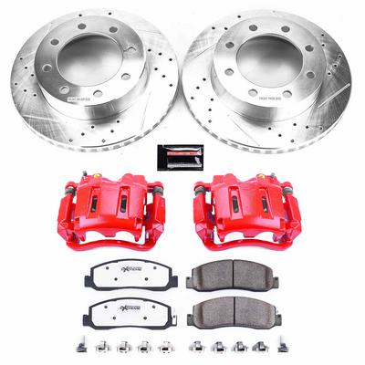 Power Stop Z36 Truck & Tow Front Brake Kit With Calipers - KC5412-36
