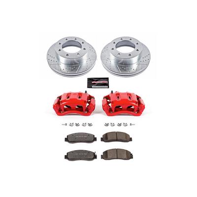 Power Stop Z36 Extreme Performance Truck & Tow Front Brake Kit With Calipers - KC5412A-36