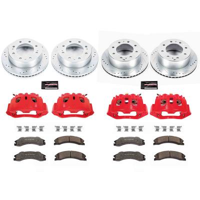 Power Stop Z36 Extreme Performance Truck & Tow Front Brake Kit With Calipers - KC5561-36