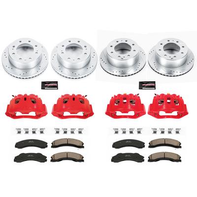 Power Stop Z23 Evolution Sport Performance Front And Rear Brake Kit With Calipers - KC5561