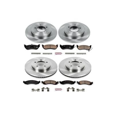 Autospecialty KOE1443 1-Click OE Replacement Brake Kit Power Stop 