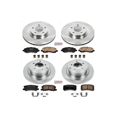 Power Stop Z17 Stock Replacement Front And Rear Brake Kit - KOE2848