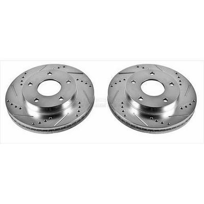 Power Stop Evolution Drilled And Slotted Brake Rotors - AR8606XPR