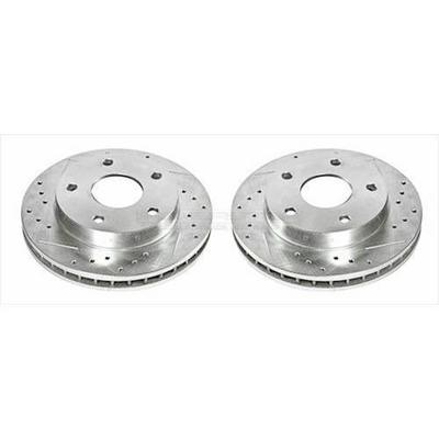 Power Stop Evolution Drilled And Slotted Brake Rotors - AR8729XPR