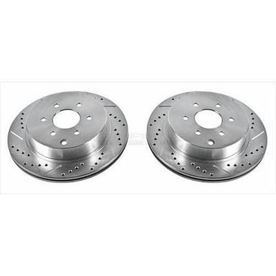 Power Stop Evolution Drilled And Slotted Brake Rotors - JBR1125XPR