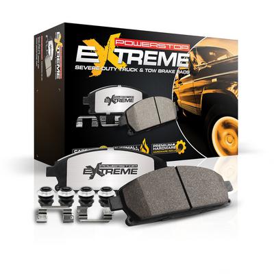 Power Stop Z36 Extreme Severe Duty Truck & Tow Brake Front Pads With Hardware - Z36-154