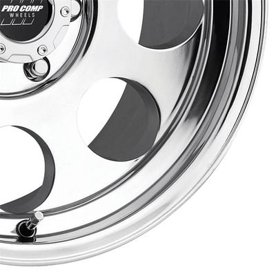 Pro Comp 69 Series Vintage, 15×10 Wheel with 6 on 5.5 Bolt Pattern – Polished – 1069-5183 view 2
