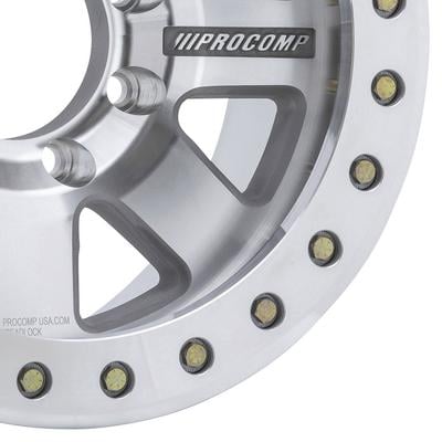 75 Series Trilogy Race Beadlock Wheel, 17×9 with 8×6.5 Bolt Pattern – Super Machined – 1175-798247 view 3