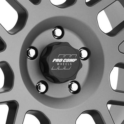 Pro Comp 40 Series Vertigo Wheel, 17×9 with 5 on 5 Bolt Pattern – Matte Graphite – 2640-7973 view 2