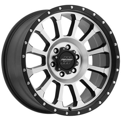 Pro Comp 34 Series Rockwell, 20×9 Wheel with 6 on 5.5 Bolt Pattern – Machined Face – 3534-2983 view 1