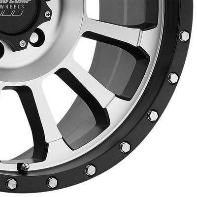 Pro Comp 34 Series Rockwell, 20×9 Wheel with 6 on 5.5 Bolt Pattern – Machined Face – 3534-2983 view 3
