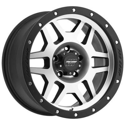 41 Series Phaser, 17×9 Wheel with 5 on 5 Bolt Pattern – Machine Black with Stainless Steel Bolts – 3541-7973 view 1