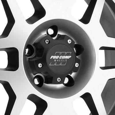 41 Series Phaser, 17×9 Wheel with 5 on 5 Bolt Pattern – Machine Black with Stainless Steel Bolts – 3541-7973 view 5