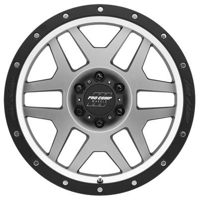 Pro Comp 41 Series Phaser, 18×9 Wheel with 6 on 5.5 Bolt Pattern – Machine Black with Stainless Steel Bolts – 3541-898355 view 4