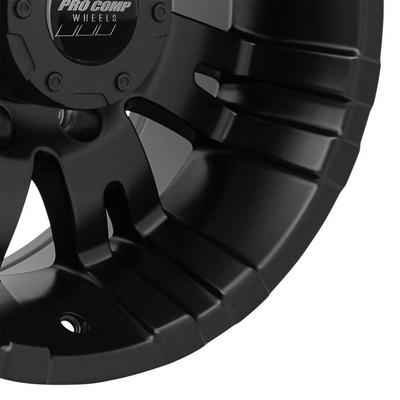 01 Series Raven, 16×8 Wheel with 8 on 6.5 Bolt Pattern – Satin Black – 5001-6882 view 2