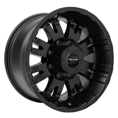 01 Series Raven, 17×9 Wheel with 8 on 170 Bolt Pattern – Satin Black – 5001-7970 view 1