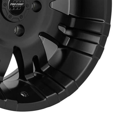 Pro Comp 01 Series Raven, 17×9 Wheel with 5 on 5 Bolt Pattern – Satin Black – 5001-7973 view 3