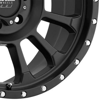 34 Series Rockwell Wheel, 20×9 with 6 on 135 Bolt Pattern – Black – 5034-2936 view 3