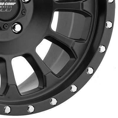 34 Series Rockwell Wheel, 17×8.5 with 5 on 5 Bolt Pattern – Satin Black – 5034-78573 view 2