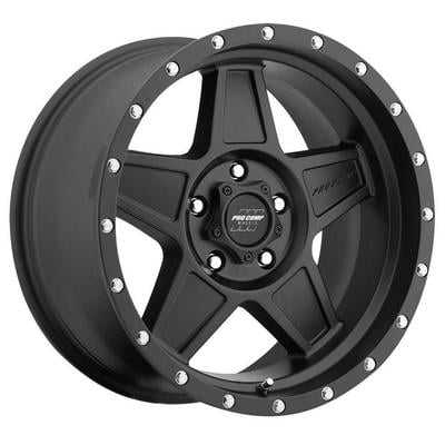 Pro Comp 35 Series Predator Wheel, 17×8.5 with 5 on 5 Bolt Pattern – Satin Black – 5035-78573 view 1