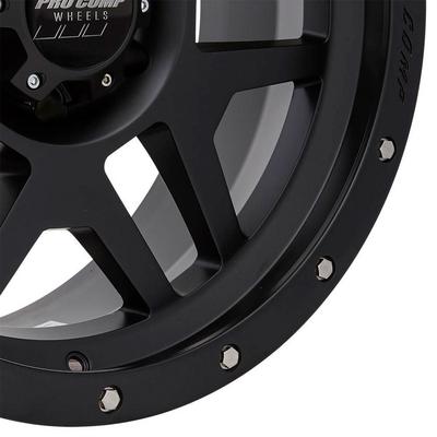 41 Series Phaser, 20×9 Wheel with 6 on 135 Bolt Pattern – Satin Black with Stainless Steel Bolts – 5041-293645 view 3