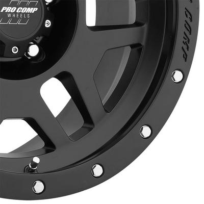 Pro Comp 41 Series Phaser, 20×9 Wheel with 5 on 150 Bolt Pattern – Satin Black with Stainless Steel Bolts – 5041-295552 view 3