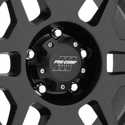41 Series Phaser, 20×9 Wheel with 5 on 5.5 Bolt Pattern – Satin Black with Stainless Steel Bolts – 5041-298552 view 3
