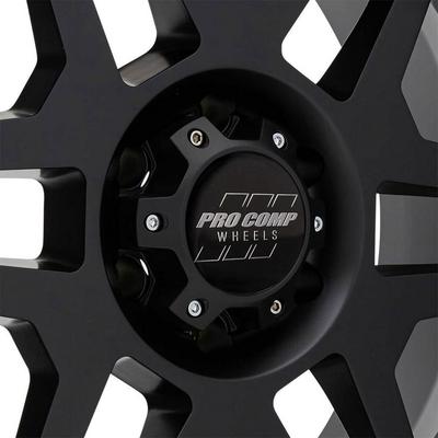 41 Series Phaser, 17×9 Wheel with 6 on 5.5 Bolt Pattern – Satin Black with Stainless Steel Bolts – 5041-7983 view 3