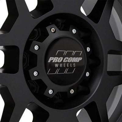 41 Series Phaser, 18×9 Wheel with 8 on 170 Bolt Pattern – Satin Black with Stainless Steel Bolts – 5041-897050 view 3