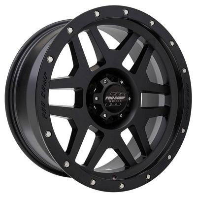 41 Series Phaser, 18×9 Wheel with 6 on 5.5 Bolt Pattern – Satin Black with Stainless Steel Bolts – 5041-898350 view 1
