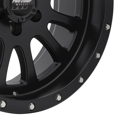 44 Series Syndrome, 20×9 Wheel with 6 on 5.5 Bolt Pattern – Satin Black – 5044-2983 view 2