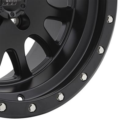 44 Series Syndrome, 17×9 Wheel with 5 on 5 Bolt Pattern – Satin Black – 5044-7973 view 3