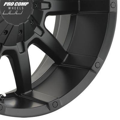 Pro Comp 50 Series 10 Gauge, 20×9 Wheel with 5 on 5 and 5 on 5.5 Bolt Pattern – Satin Black – 5050-292745 view 2