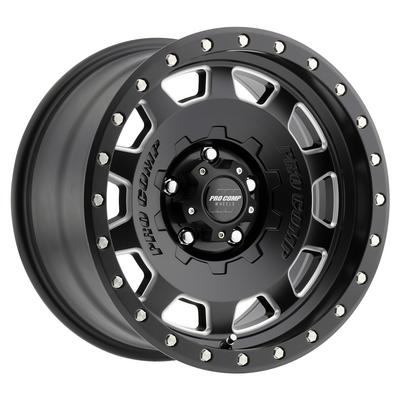 60 Series Hammer, 18×9 Wheel with 5×5 Bolt Pattern – Satin Black Milled – 5160-897350 view 1