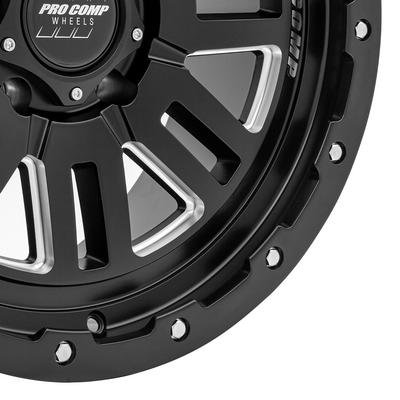 61 Series Cognos, 20×9 Wheel with 5×150 Bolt Pattern – Satin Black Milled – 5161-295550 view 2