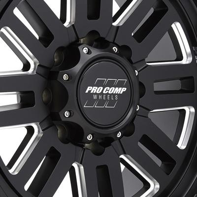 61 Series Cognos, 20×9 Wheels with 8×6.5 Bolt Pattern – Satin Black Milled – 5161-298950 view 3