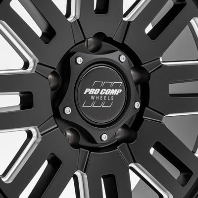 61 Series Cognos, 18×9 Wheel with 6×135 Bolt Pattern – Satin Black Milled – 5161-893650 view 3