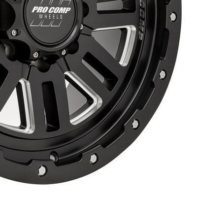 61 Series Cognos, 18×9 Wheel with 5×5 Bolt Pattern – Satin Black Milled – 5161-897350 view 2