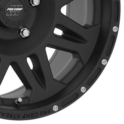 Pro Comp 05 Series Torq, 17×8 Wheel with 5 on 5 Bolt Pattern – Matte Black – 7005-7873 view 2