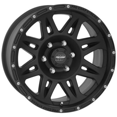 05 Series Torq, 17×8 Wheel with 6 on 5.5 Bolt Pattern – Matte Black – 7005-7883 view 1