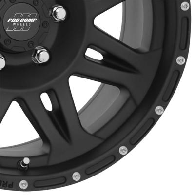 Pro Comp 05 Series Torq, 17×8 Wheel with 6 on 5.5 Bolt Pattern – Matte Black – 7005-7883 view 2