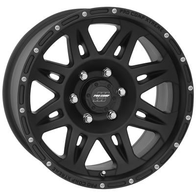 Pro Comp 05 Series Torq, 17×9 Wheel with 6 on 5.5 Bolt Pattern – Matte Black – 7005-7983 view 1