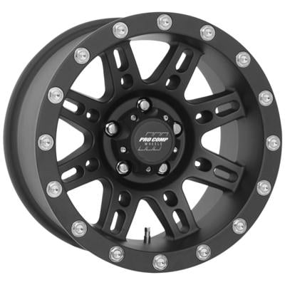 31 Series Stryker Wheel, 15×8 with 5 on 4.5 Bolt Pattern – Flat Black – 7031-5865 view 1
