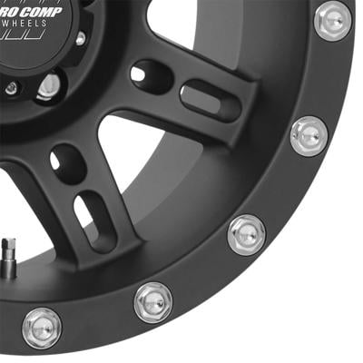 31 Series Stryker Wheel, 15×8 with 5 on 4.5 Bolt Pattern – Flat Black – 7031-5865 view 2