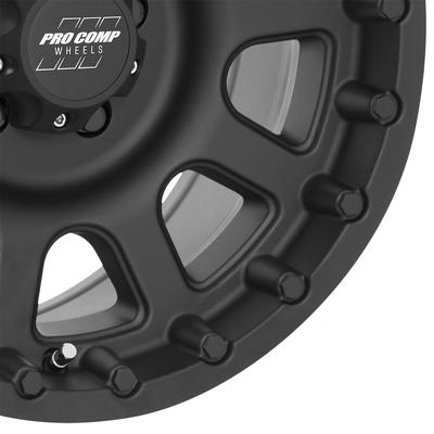 Pro Comp 32 Series Bandido, 16×8 Wheel with 5 on 5 Bolt Pattern – Flat Black – 7032-6873 view 4