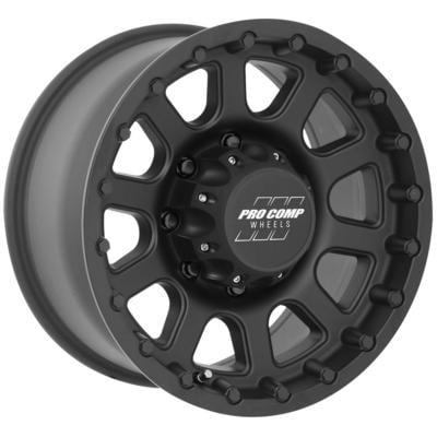 32 Series Bandido, 16×8 Wheel with 8 on 6.5 Bolt Pattern – Flat Black – 7032-6882 view 1