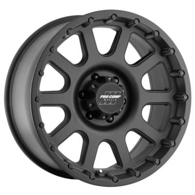 Pro Comp 32 Series Bandido, 16×8 Wheel with 6 on 5.5 Bolt Pattern – Flat Black – 7032-6883 view 1