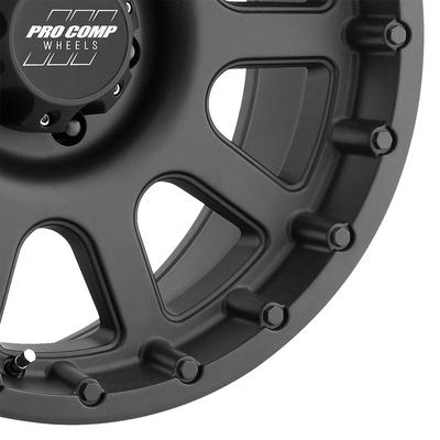 Pro Comp 32 Series Bandido, 16×8 Wheel with 6 on 5.5 Bolt Pattern – Flat Black – 7032-6883 view 2